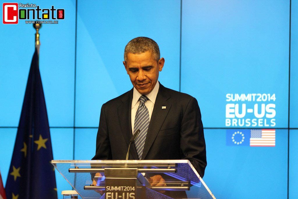 SUMMIT EU-US: Barack Obama em Bruxelas. Fotos: Jornalista Horácio Fernandes, Revista Contato 
